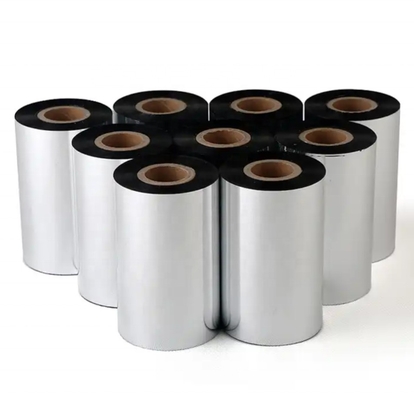 12mm Width Thermal Transfer Wax Carbon Black Printer Ribbon suitable for Printer