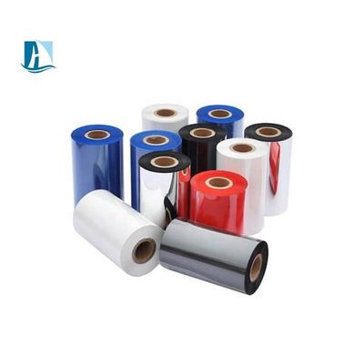 Color Printer Compatible Thermal Transfer Resin Ribbon Roll Customizable and Durable