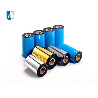 Color Printer Compatible Thermal Transfer Resin Ribbon Roll Customizable and Durable
