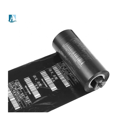 Custom Grade 110mm Thermal Transfer Resin Enhanced Wax TTR Ribbon for Barcode Ink Out