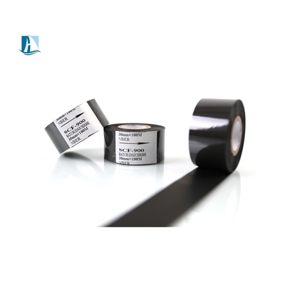 Original Black Color Hot Stamp Ribbon for Printer SCF900 30*100m Custom Request