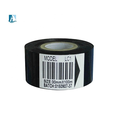 35mm Width Hot Stamp Ribbon 100m Length Black Date Coding Roll for Date Coder Compatible