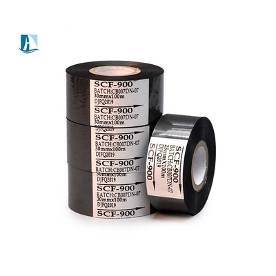 35mm Width Hot Stamp Ribbon 100m Length Black Date Coding Roll for Date Coder Compatible