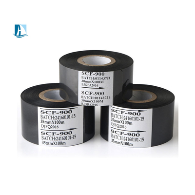 25mmx100m Hot Coding Ribbon for HP241B HP241 Date Coding Machine Temperature 100C-160C