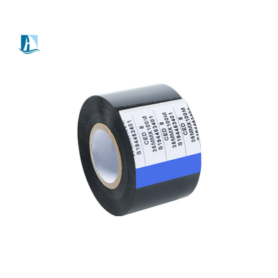 Hot Stamping Foil Glod Black Coding Ribbon 30mm*100m for Batch Printing Date Coding