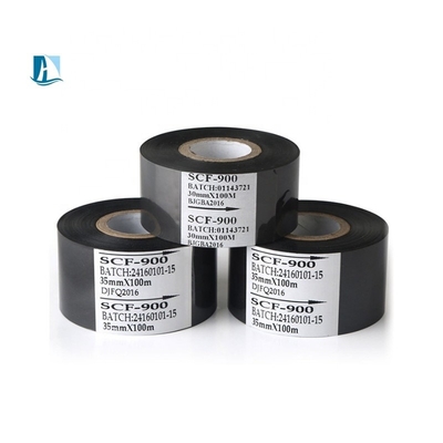 Color Printer Applicable UNIONCODING Date Coding Foil 25mm 30mm 35mm Golden Silver Hot Stamping Ribbon