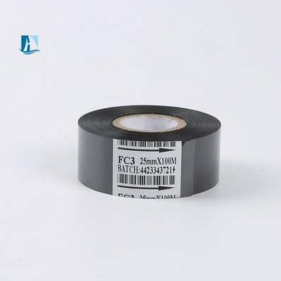 Color Printer Applicable UNIONCODING Date Coding Foil 25mm 30mm 35mm Golden Silver Hot Stamping Ribbon