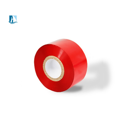 Color 30mm *100m Date Coding Foil Black Hot Stamp Ribbon For Coder Machine