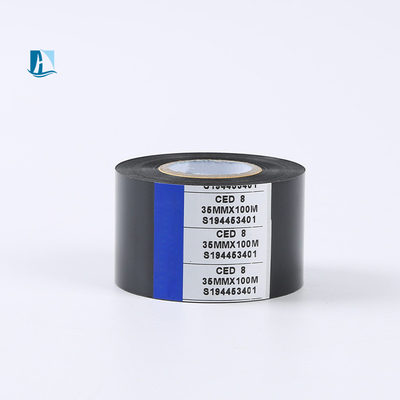 Temperature 100C-160C Hot Stamping Ribbon Foil for Date Coding Black/Red/Green/Blue/Gold