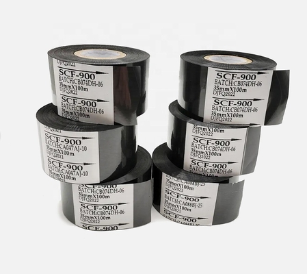 SCF900 Thermal Transfer Ribbon for 25mm*100m Hot Foil Stamping on Label Printer Blue