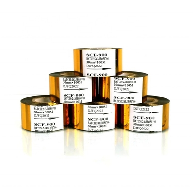 Hot Stamp Machine Printer Ribbon Original Suitable for Printing on Labels Free Sample