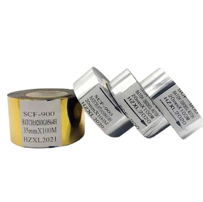 Golden 30mm*100m Hot Stamp Foil for Label Printing and Affordable at Direct