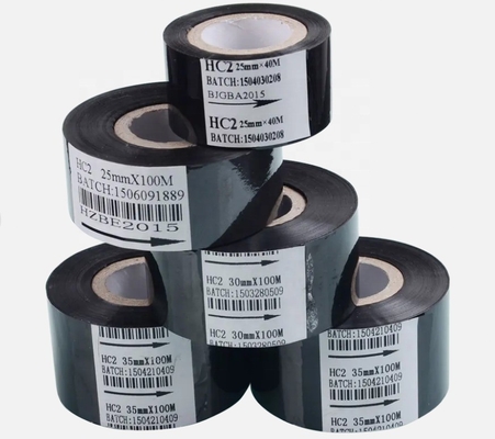30*100m Black Color Hot Stamp Ribbon for Code Printer Applicable Equipment Typewriter