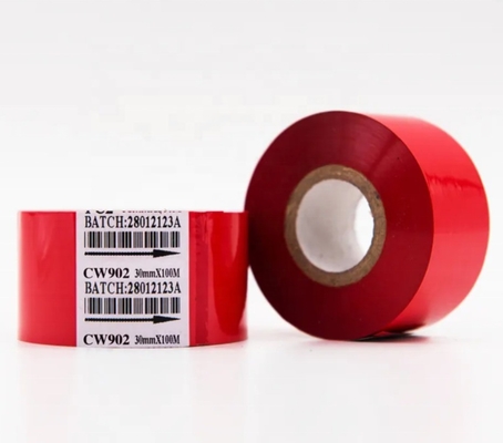Upgrade Your Label Game with A Grade Hot Stamp Ribbon in Red and Other Vibrant Colors