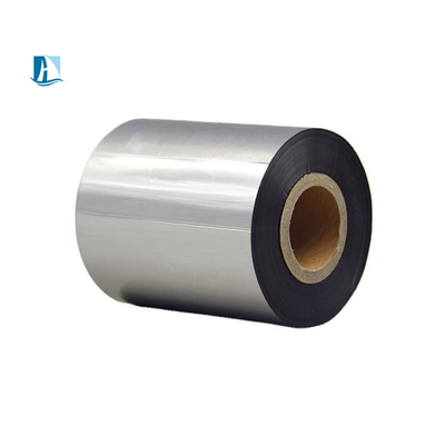 Black Label Wax Resin Thermal Transfer Ribbon Temperature 100C-160C for Label Printing