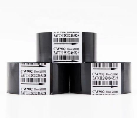 Resin Wax Printer Ribbon for Hot Stamping Temperature 100C-160C 55*100m/122m Made