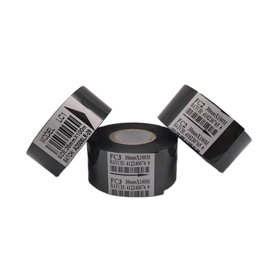 Panasonic Compatible 55mm*100m Pet Adhesive Ribbon Ttr 33mmx600m for Thermal Transfer