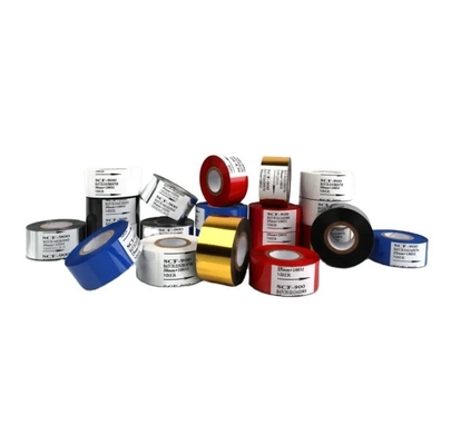Direct Heating Date Coder Wax Resin Ribbon for Brass Letter Printer Temperature 100C-160C