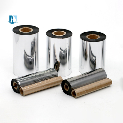 Temperature 100C-160C Printer Ribbon Supply Black Thermal Wax Resin Ribbon for Hot Coding