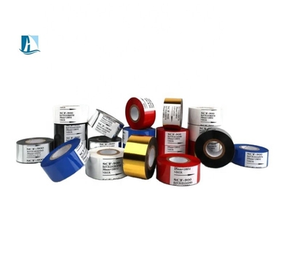 Label Printer Compatible Sample Foil for Certified Thermal Transfer Ribbon Resin Hot Ink