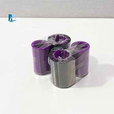 Batch Number and Necessary Text Labels Black Washable Resin Ribbon for Hot Stamp Coding