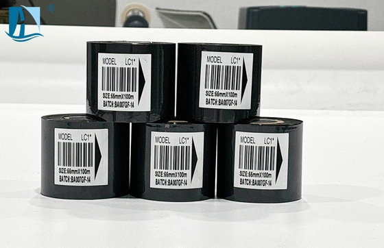 100m*25mm Pneumatic Hot Stamping Foil Ribbon for Coding Printer Temperature 100C-160C