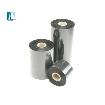 Design Black Thermal Transfer Ribbon Waterproof Wax Resin Ribbon for Thermal Printer