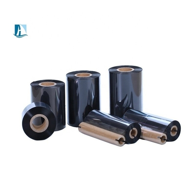Pressure Range 0.3-0.5Mpa 30MM*100m Black Hot Coding Ribbon Foil for Brass Letter