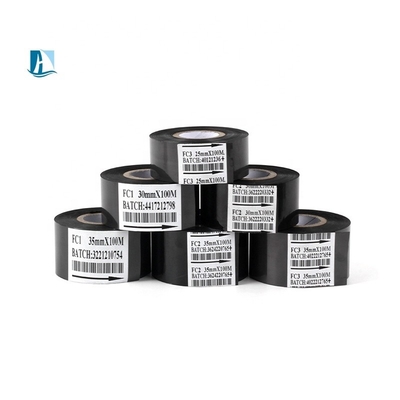 SCF900 Black Hot Stamping Foil Coding Ribbon 30*100 for Batch Date Coding Machine DY-8 HP241 HP241B