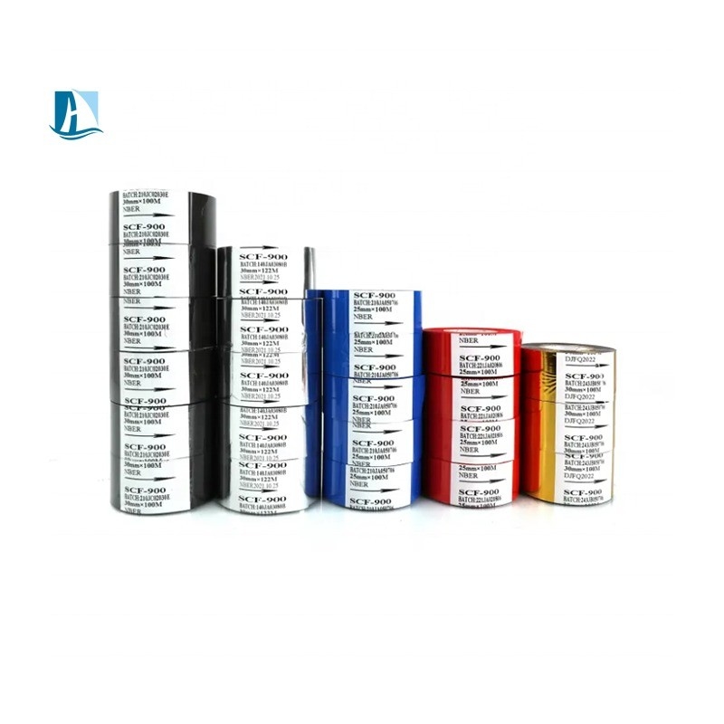Original Hot Stamp Ribbon Roll for Label Printer Bring More Creativity to Your Labels