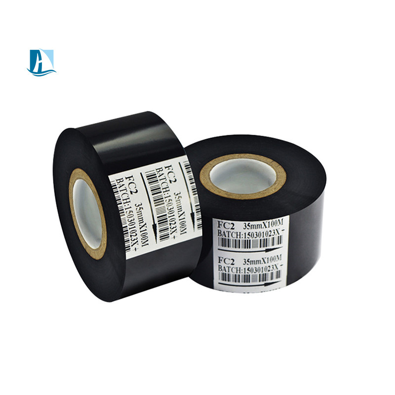 55*100m/122m Width Custom Hot Stamp Ribbon for Date Coding on 241 Type Batch Coder