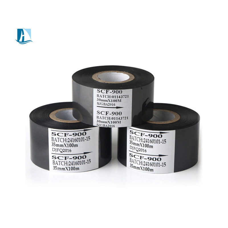 Hot Stamp Machine Printer Ribbon Original Suitable for Printing on Labels Free Sample