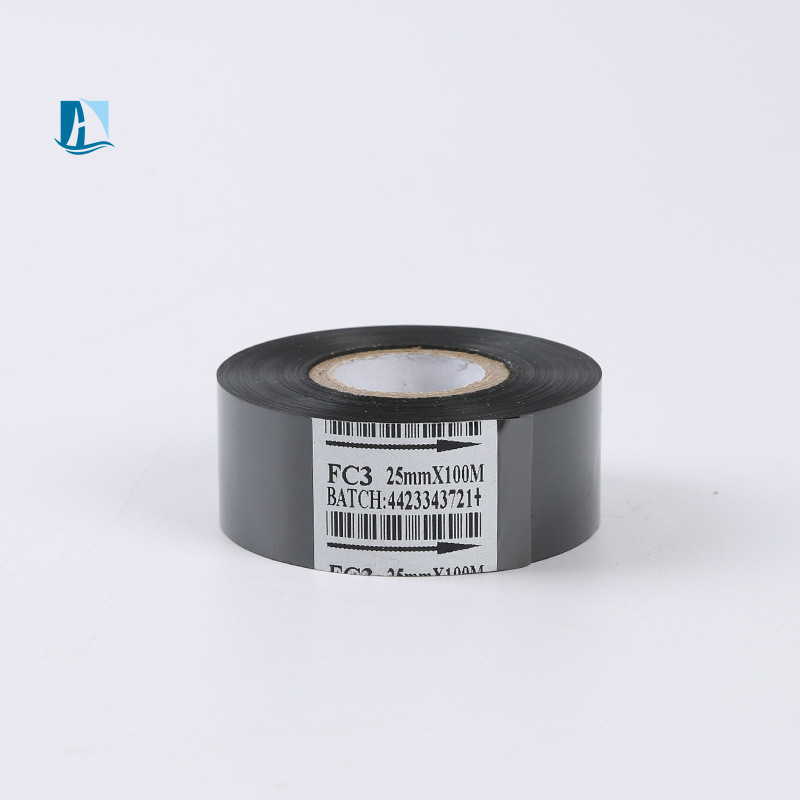 Scf 900 30mm*100m Plastic Bag Printing Tape with Black Stamping Date Hot Coding Foil