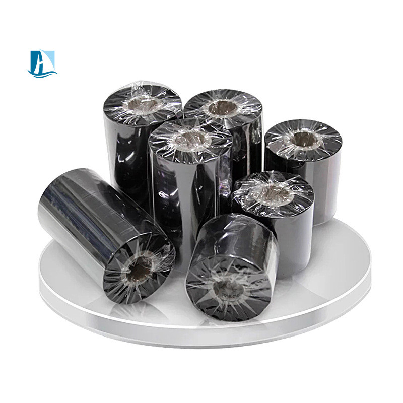 110mm*300m Wax Resin Black Thermal Transfer Ink Ribbon for Fast Coding Speed Color Printer
