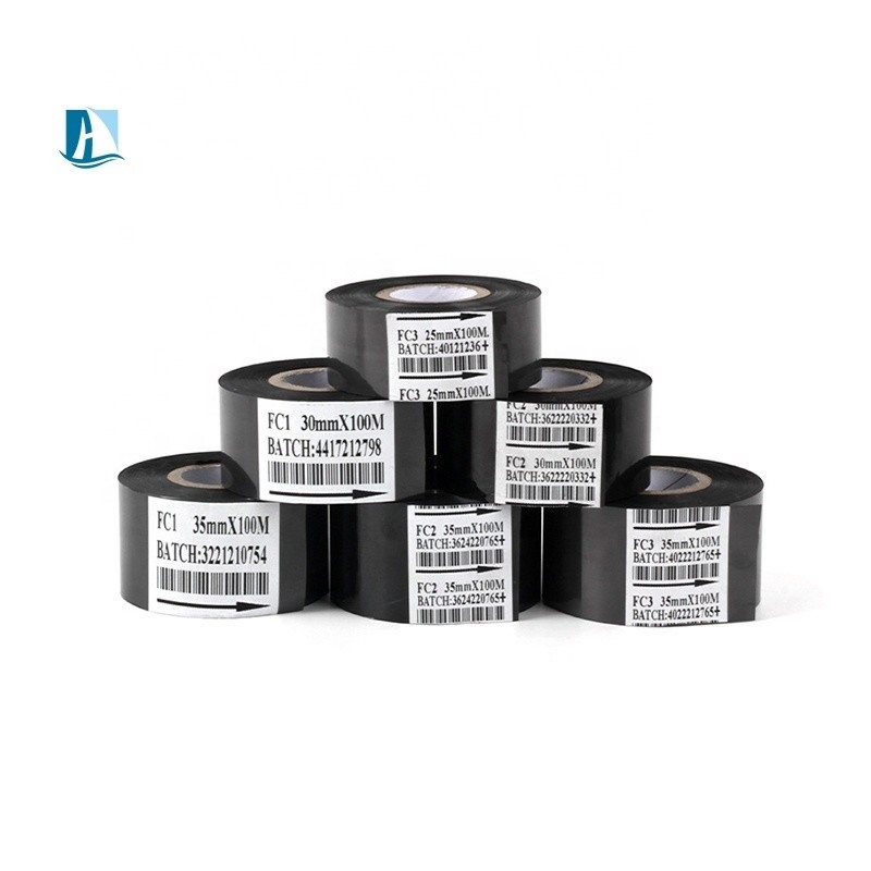 30mm Width100m LC2 Hot Foil Stamping Roll for Expiry Date Printing on Color Printer