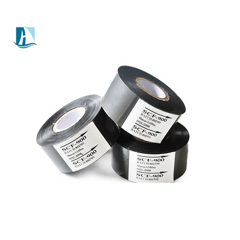 LC1 Black Gold Transfer Coding Foil Stamping Roll Coding Ribbon for Printer SCF-910