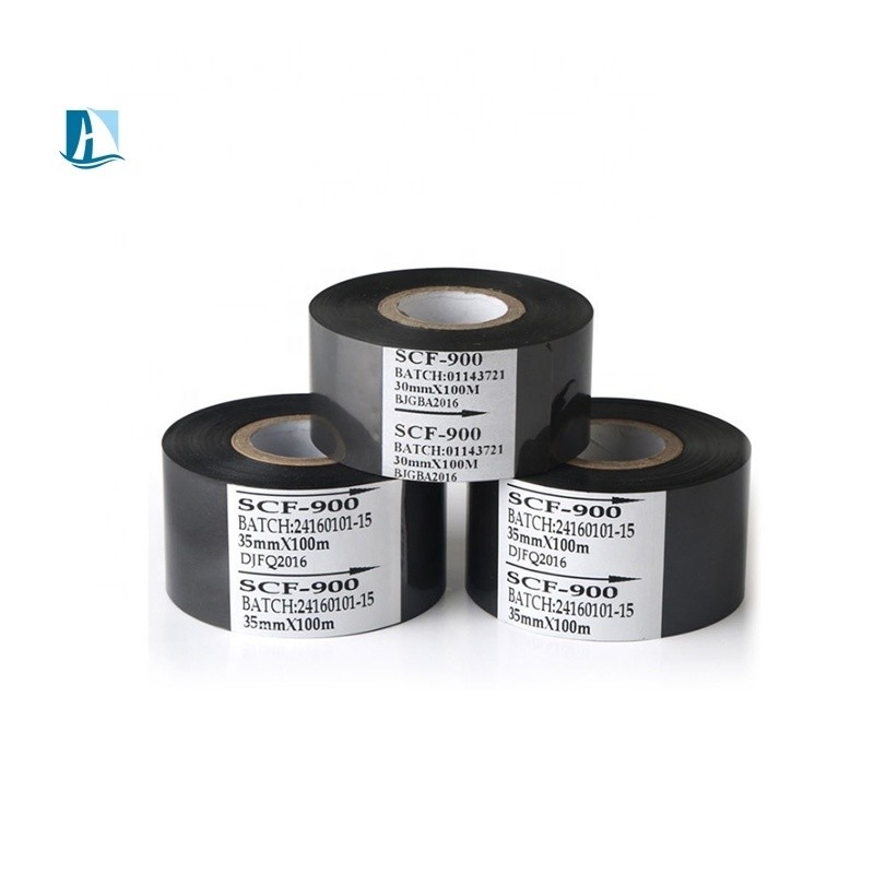 FC3 SCF900 25mm 30mm *100M Black Hot Coding Foil for HP241B HP241 Date Coding Printer