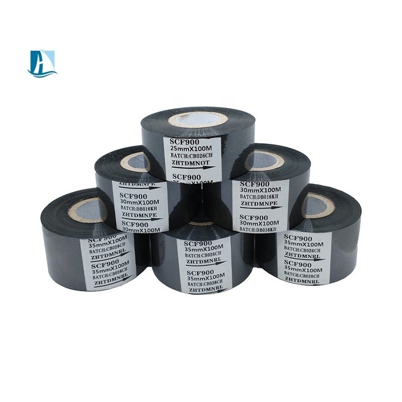 30-600/Minute Coding Speed White Date Coding Ribbon 25mm 100m 183m 300m for Products